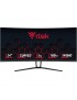 ITMC34V181WQHD ITEK Monitor GGC 34" Curvo R1500, WQHD 3440x1440 UltraWide, VA, 180Hz, 21:9, 1ms, 2xHDMI, 2xDP, HDR400, Adapt ...