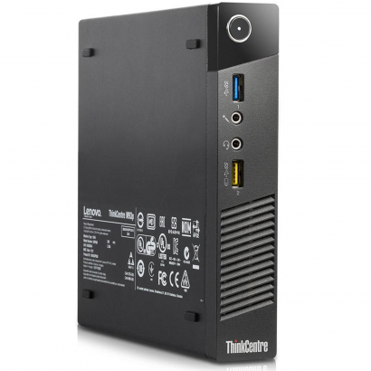 Lenovo ThinkCentre M93p Tiny PC Computer Intel i7-4765T Ram 16GB SSD 512GB Freedos (Ricondizionato Grado A)
