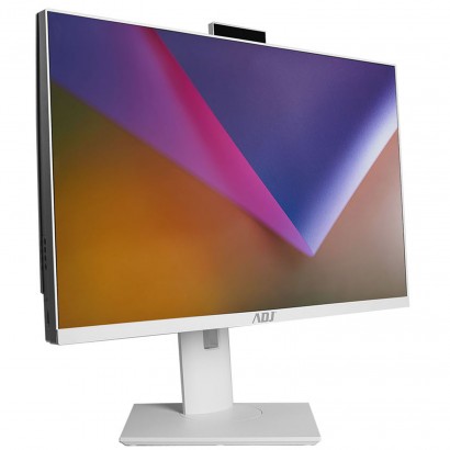 290-2452INT11W-W11 ADJ PC Computer All-In-One 23.8" FHD Intel i5-12450H Ram 16GB SSD 1TB M.2 Webcam Win 11 Pro Bianco