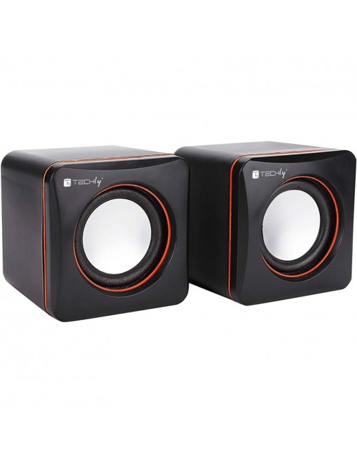 ICC-SP-320ETY Techly Set Casse Altoparlanti USB 2.0 Jack 3,5mm SP-320ETY
