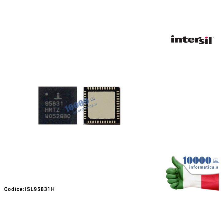 IC Chip INTERSIL ISL95831H ISL95831HR ISL95831HRT 9583I 95831 HRTZ ISL95831HRTZ QFN48