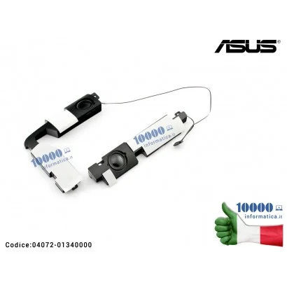 04072-01340000 Altoparlanti Speaker SET per Notebook ASUS X554 X555 F554 F555 (L+R) Altoparlanti Speaker ASUS X555L X555LD R5...
