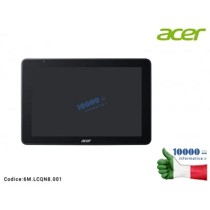 6M.LCQN8.001 Display LCD con Vetro Touch Screen ACER One 10 Iconia S1003